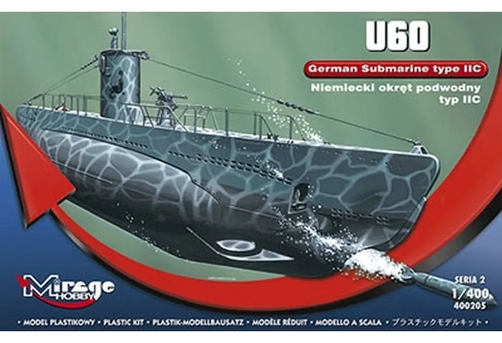1/400 Scale Model Kit - Submarine