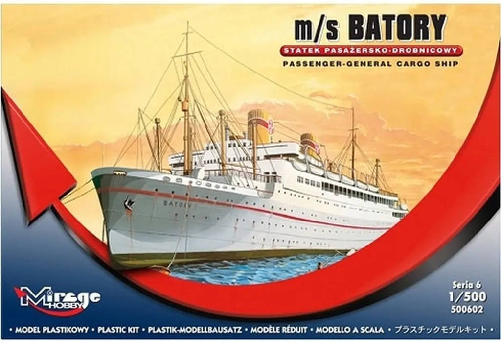 1/500 Scale Model Kit - Sailing ship