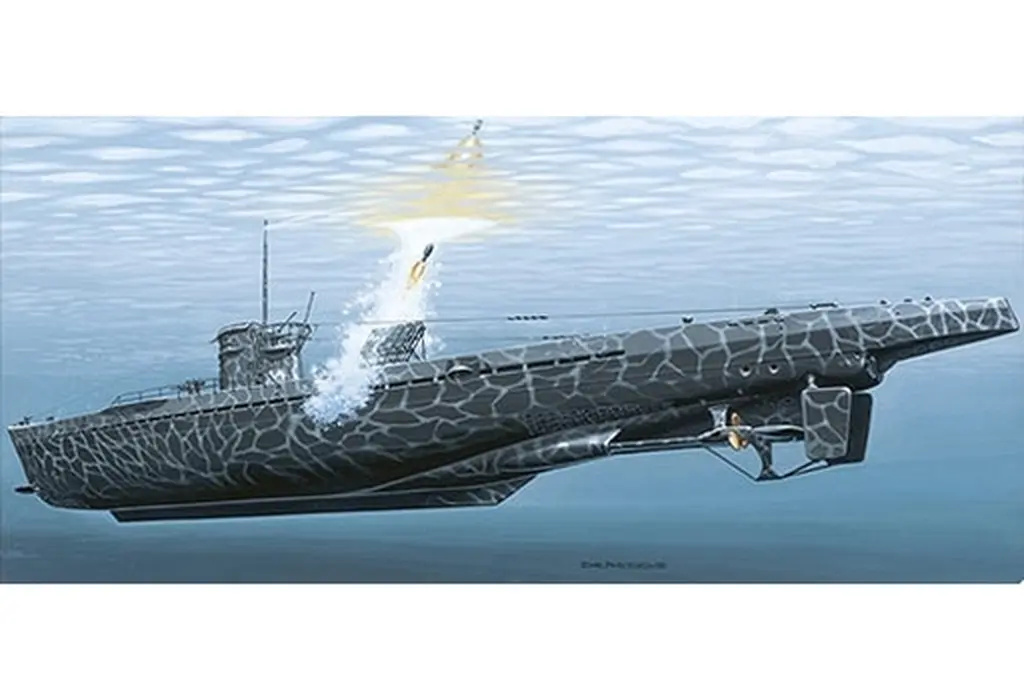1/400 Scale Model Kit - Submarine
