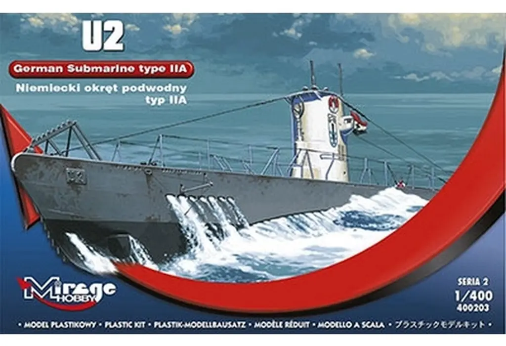 1/400 Scale Model Kit - Submarine