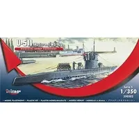 1/350 Scale Model Kit (1/350 独・U-511潜水艦タイプIXB+WGr.42ネーベルベルファー [MR350502])