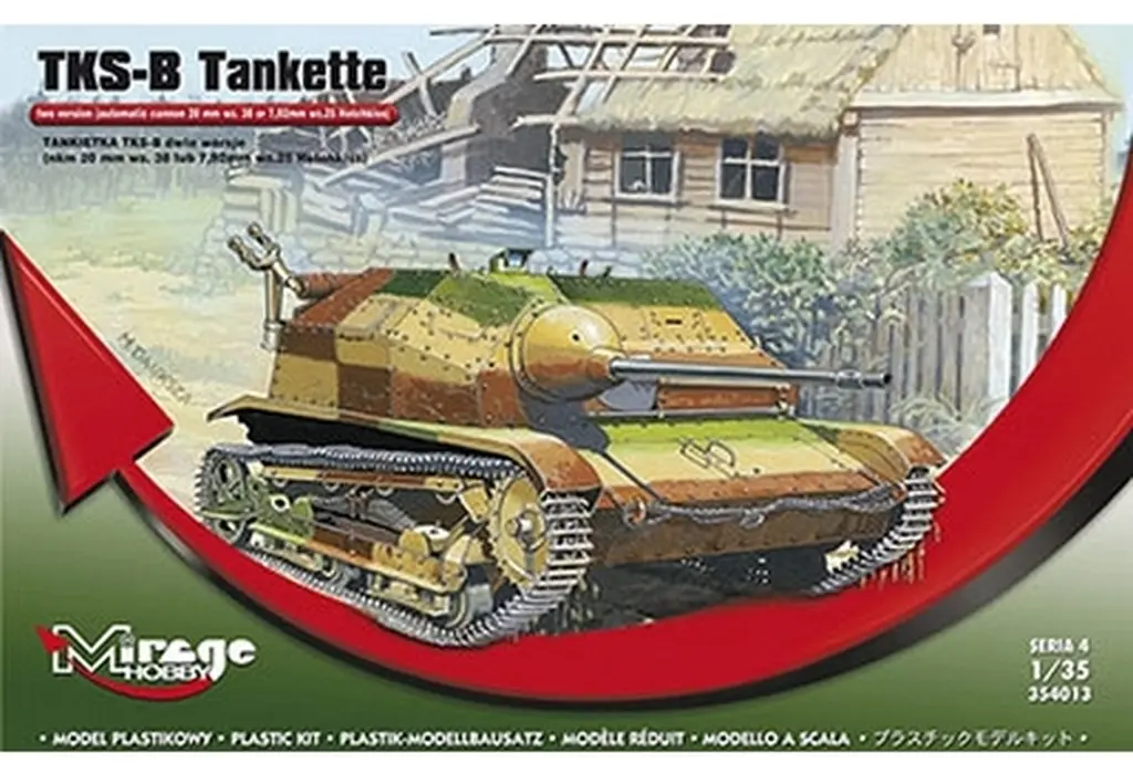 1/35 Scale Model Kit - Tank