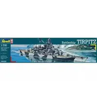 1/700 Scale Model Kit - Warship plastic model kit / German battleship Tirpitz