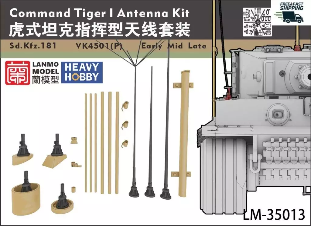 1/35 Scale Model Kit - Grade Up Parts