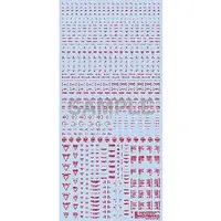 1/100 Scale Model Kit - Caution Decals