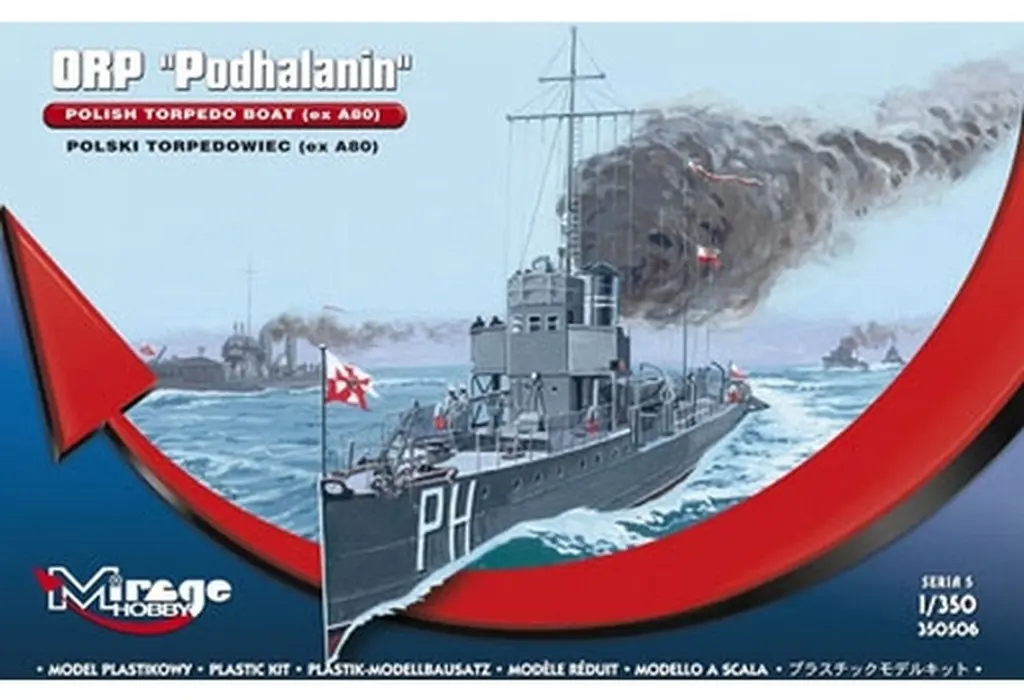 1/350 Scale Model Kit - Torpedo Boat