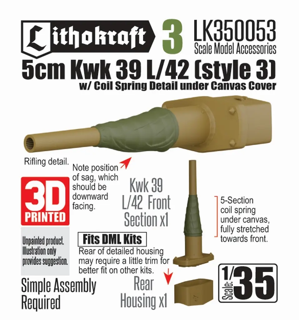 1/35 Scale Model Kit - Grade Up Parts