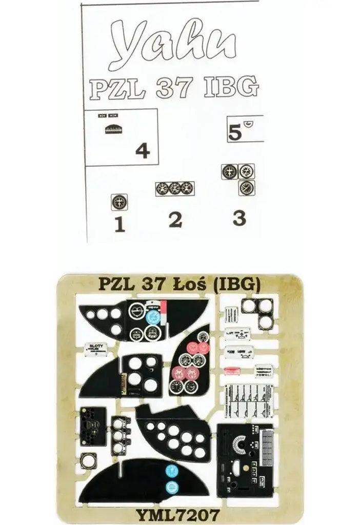 1/72 Scale Model Kit - Detail-Up Parts