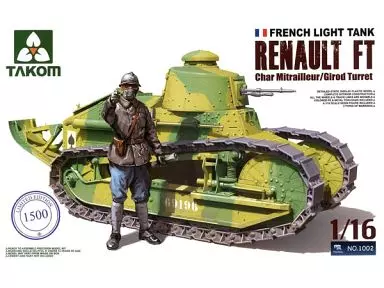 1/16 Scale Model Kit - Renault