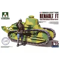 1/16 Scale Model Kit - Renault