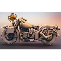 1/35 Scale Model Kit - Motorcycle