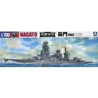 1/700 Scale Model Kit - Warship plastic model kit / Japanese battleship Nagato