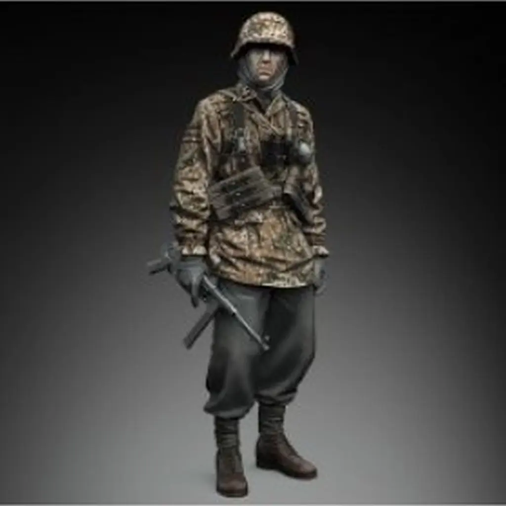 1/16 Scale Model Kit - Waffen-SS