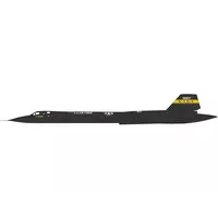 1/72 Scale Model Kit - Reconnaissance aircraft / SR-71 Blackbird