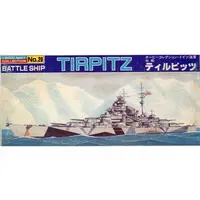 1/2000 Scale Model Kit - Warship plastic model kit / German battleship Tirpitz