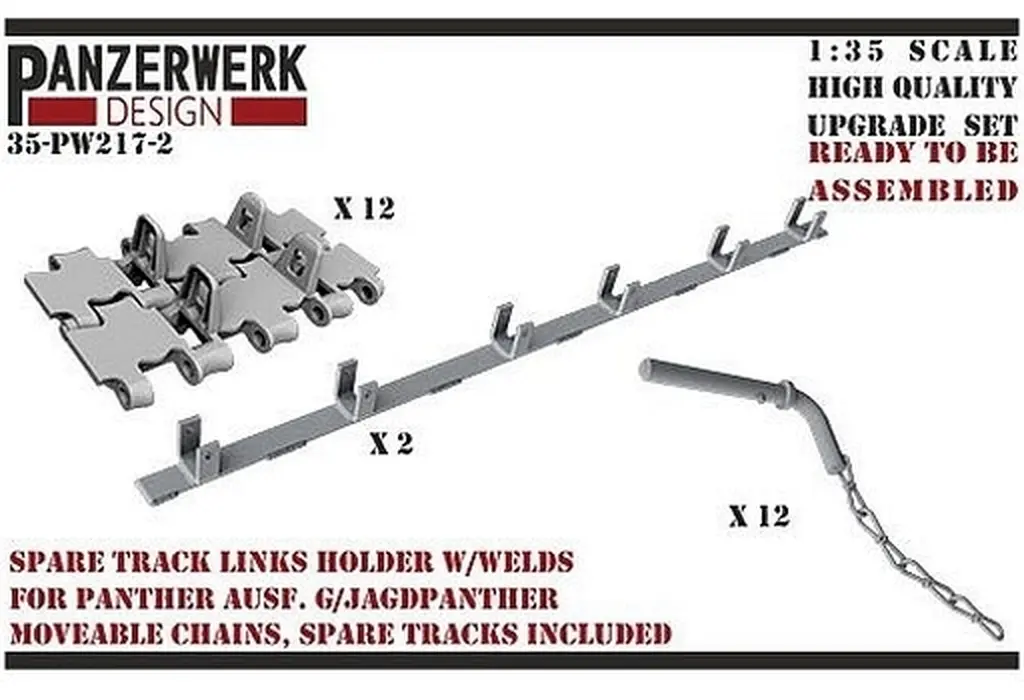 1/35 Scale Model Kit - Grade Up Parts / Jagdpanther