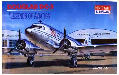 1/144 Scale Model Kit - Airliner / Douglas DC-3