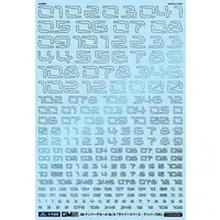 1/100 Scale Model Kit - GM Decals