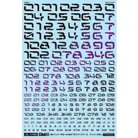 1/100 Scale Model Kit - GM Decals