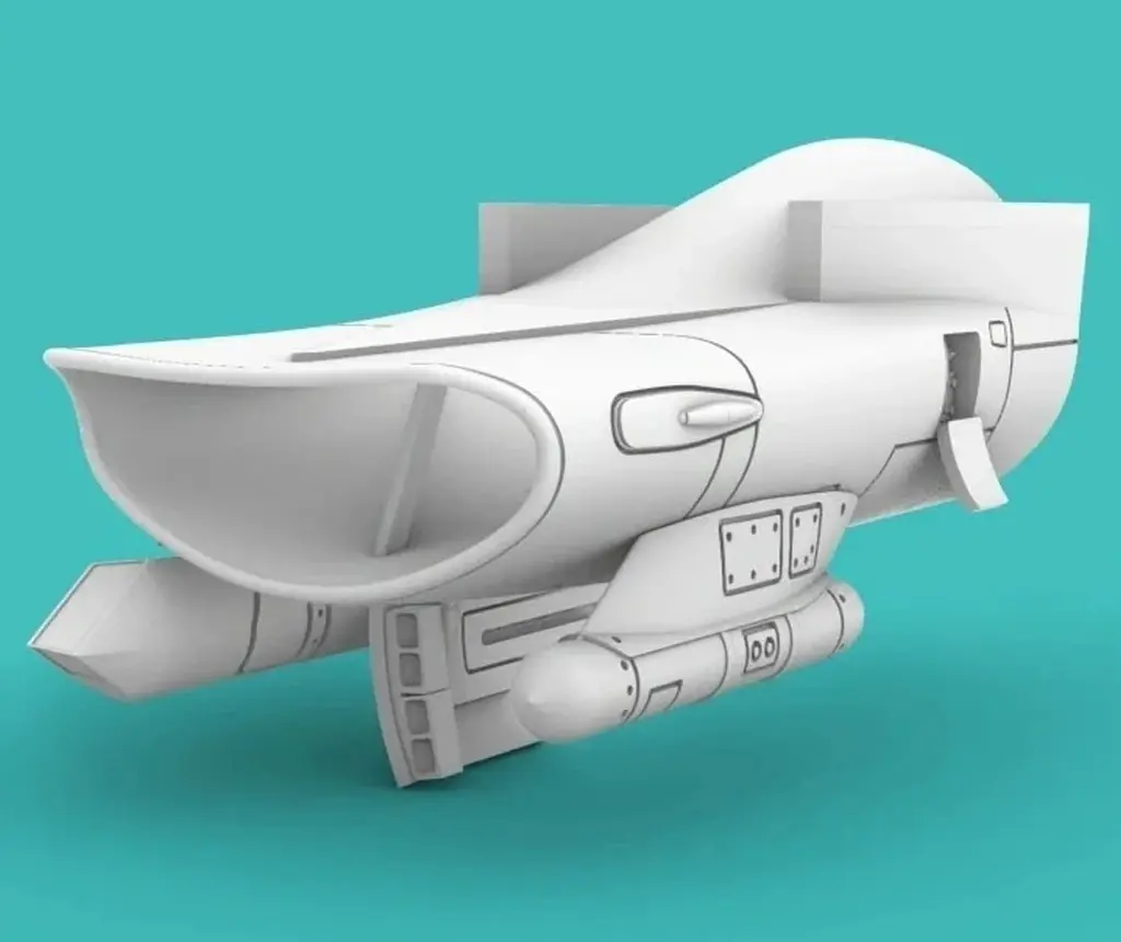 1/144 Scale Model Kit - Detail-Up Parts