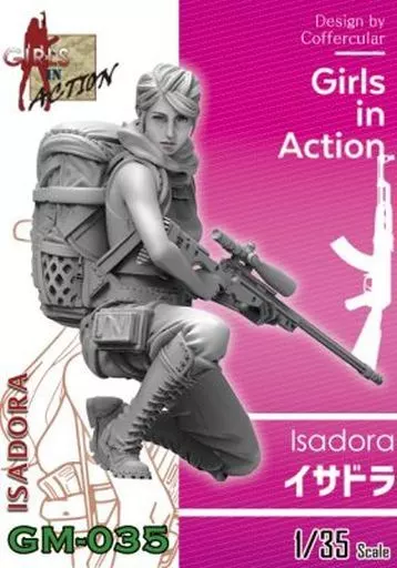 1/35 Scale Model Kit - Girls in action series