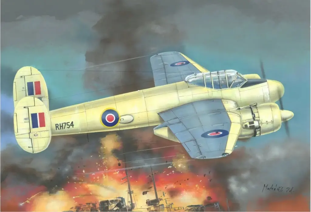 1/144 Scale Model Kit - Torpedo bomber / Bristol Beaufighter