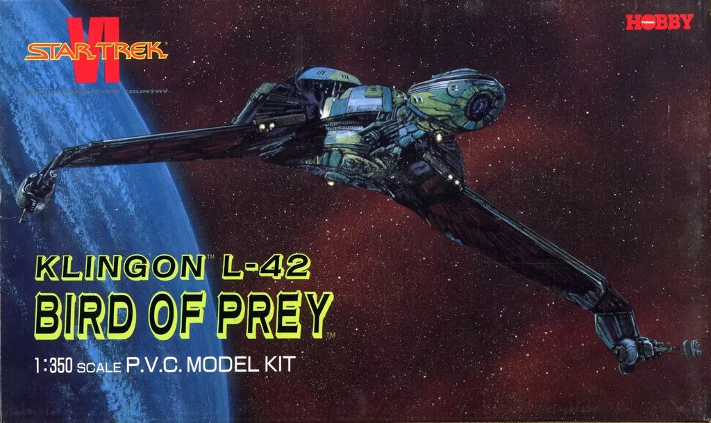 1/350 Scale Model Kit - Star Trek / Klingon & Bird-of-Prey