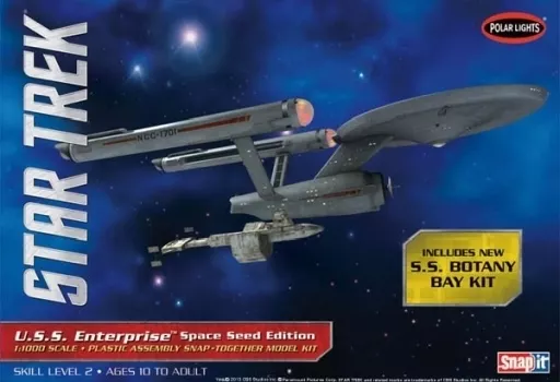 1/1000 Scale Model Kit - Star Trek / USS Enterprise (NCC-1701)
