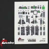 1/48 Scale Model Kit - Fighter aircraft model kits / F-14