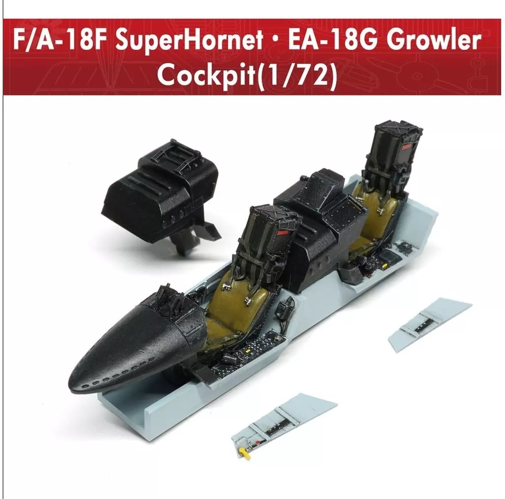 1/72 Scale Model Kit - Electronic-warfare aircraft / Boeing EA-18G Growler & Super Hornet
