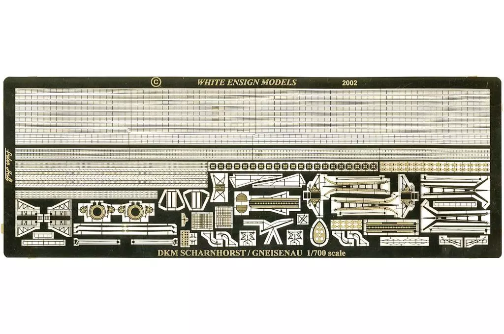 1/700 Scale Model Kit - Etching parts