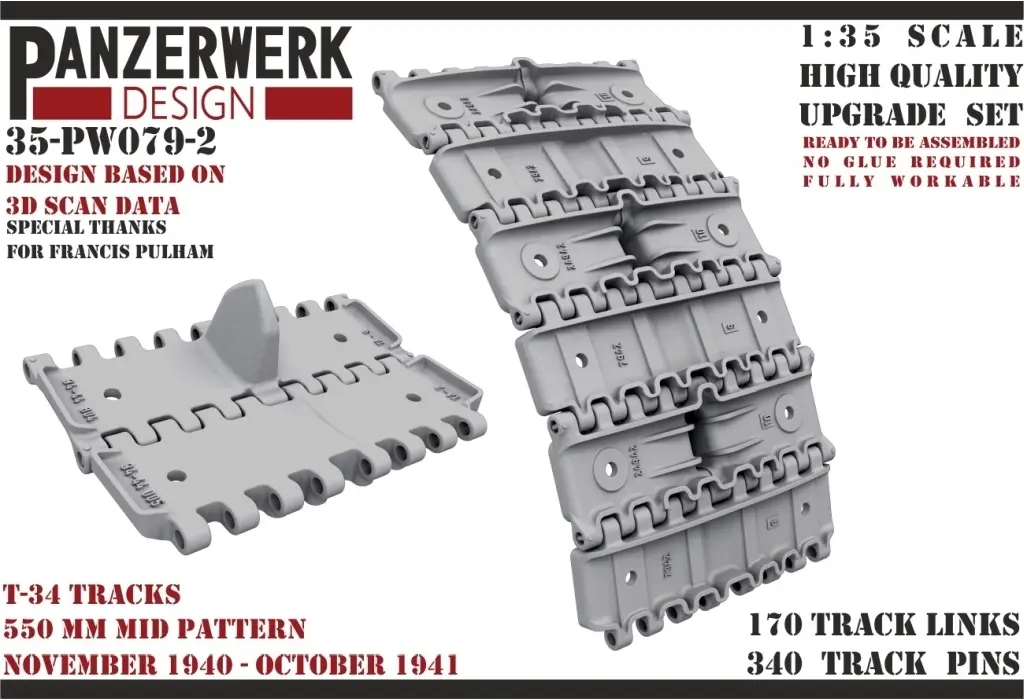 1/35 Scale Model Kit - Grade Up Parts