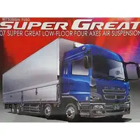 MITSUBISHI FUSO '07 SUPER GREAT LOW‐FLOOR FOUR AXES AIR SUSPENSION (FUSO) Model Kit