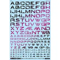 1/100 Scale Model Kit - GM Decals