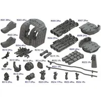 1/350 Scale Model Kit - Grade Up Parts / Japanese cruiser Mogami