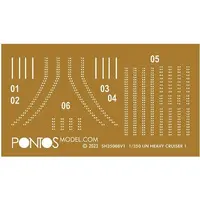 1/350 Scale Model Kit - Grade Up Parts / Japanese cruiser Mogami