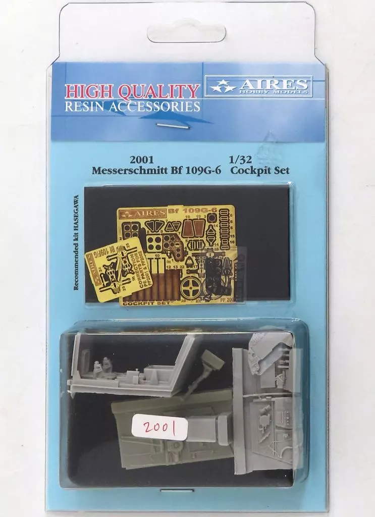 1/32 Scale Model Kit - Grade Up Parts / Messerschmitt Bf 109