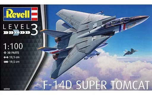 1/100 Scale Model Kit - Fighter aircraft model kits / F-14
