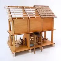 Wooden kits - Castle/Building/Scene