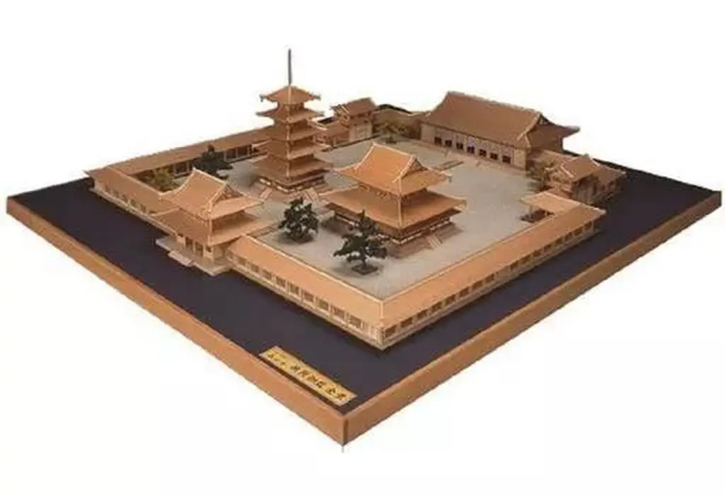 1/150 Scale Model Kit - Temple