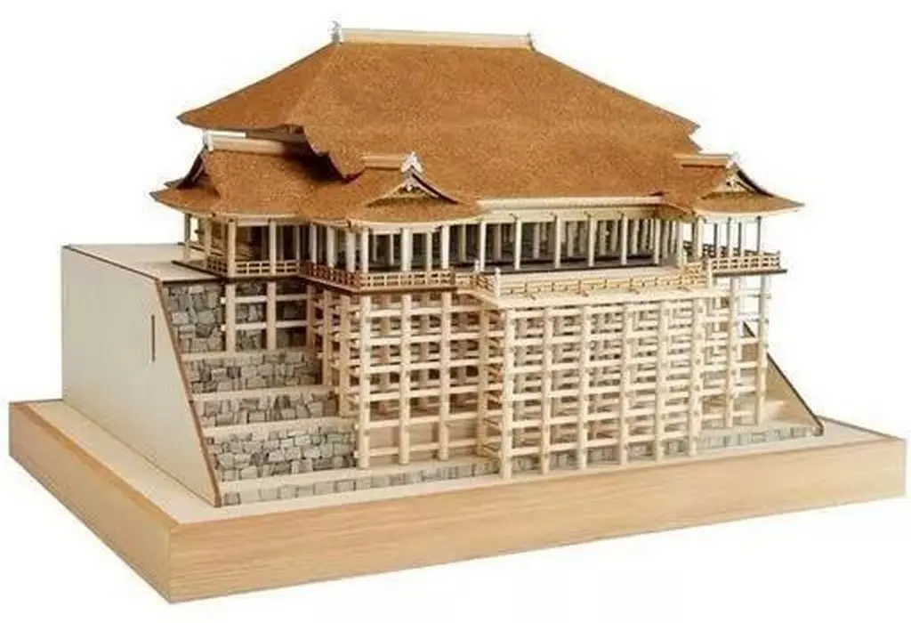 1/150 Scale Model Kit - Castle/Building/Scene / Kiyomizu-dera