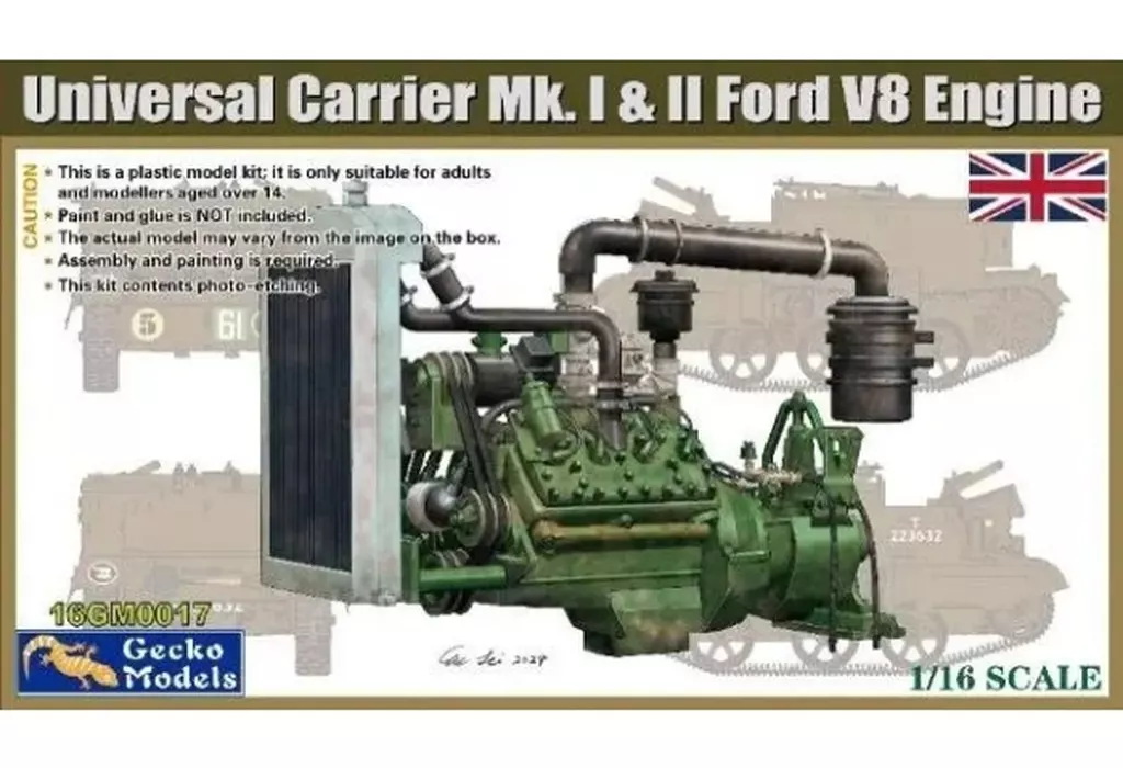 1/16 Scale Model Kit - Detail-Up Parts