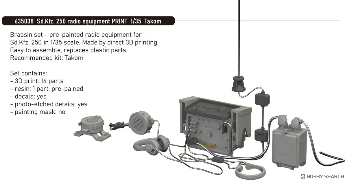 1/35 Scale Model Kit - Grade Up Parts
