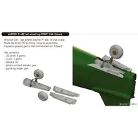 1/48 Scale Model Kit - Grade Up Parts / Curtiss P-40 Warhawk