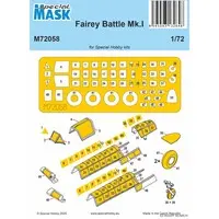 1/72 Scale Model Kit - Bomber / Fairey Battle