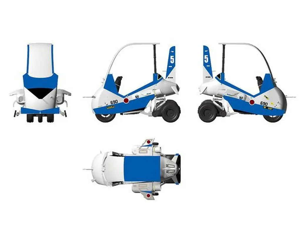 1/48 Scale Model Kit - Blue Impulse