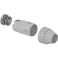 1/144 Scale Model Kit - Detail-Up Parts