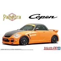 1/24 PANDORA TYPE887 EVOⅡ L880K COPEN '02(DAIHATSU) Model Kit