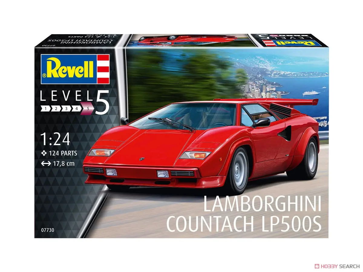 1/24 Scale Model Kit - Lamborghini / Countach