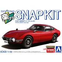 TOYOTA 2000GT(solar red) Model Kit